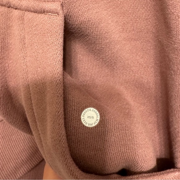 Scuba Oversized Funnel Neck Half Zip (Twilight Rose) - Picture 4 of 7